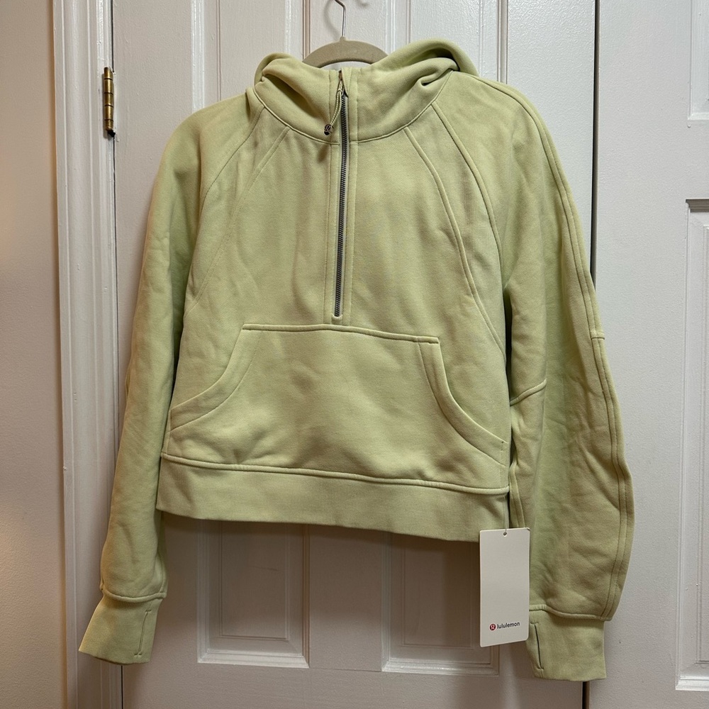 lululemon athletica Women's Green Hoodie Sweatshirt NWT
